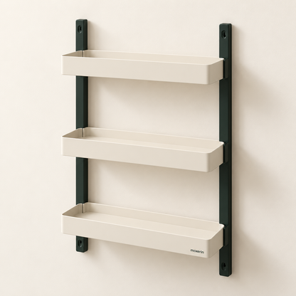 Moxerin Wallrail Three-Tier Wall-Mounted Plant Shelf