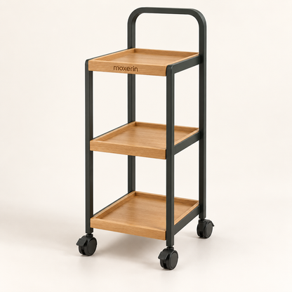 Moxerin Rollgrove Three-Tier Rolling Plant Stand