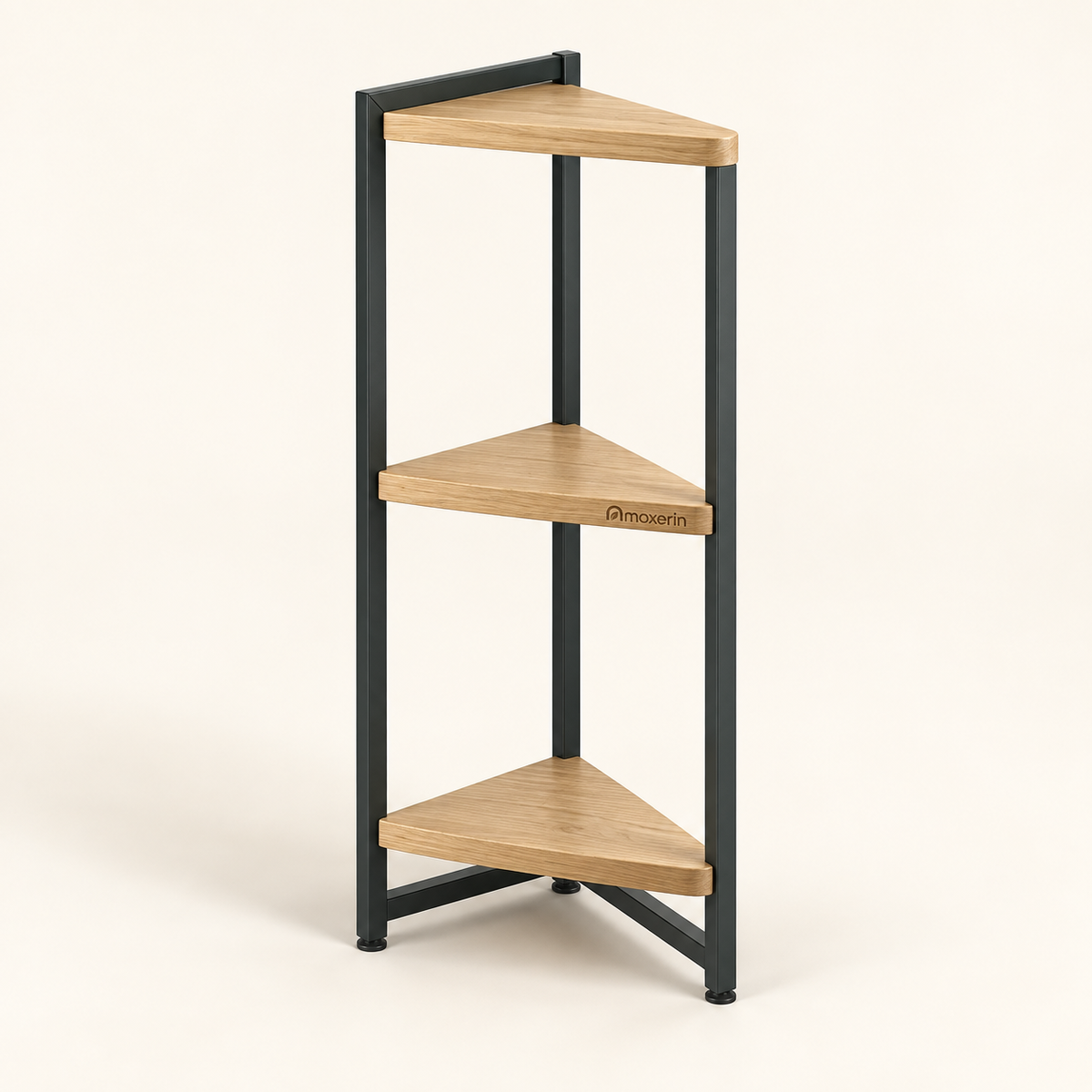 Moxerin Cornerstep Three-Tier Corner Plant Stand