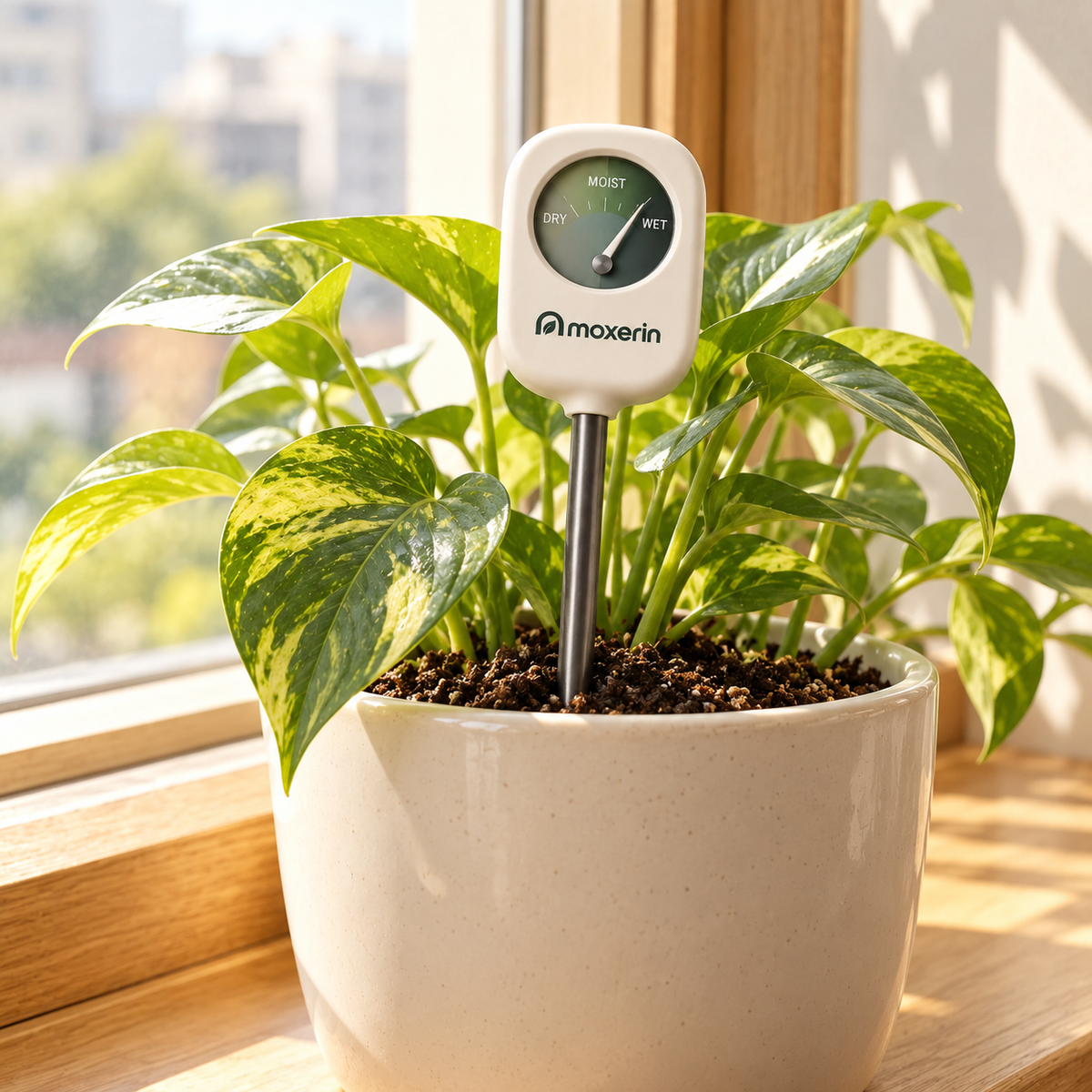 Moxerin Rootread Analog Soil Moisture Meter